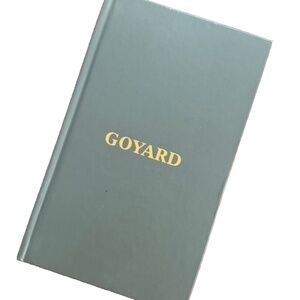 Vintage Goyard Coffee Table Book History Luggage Tote Purse Hardcover